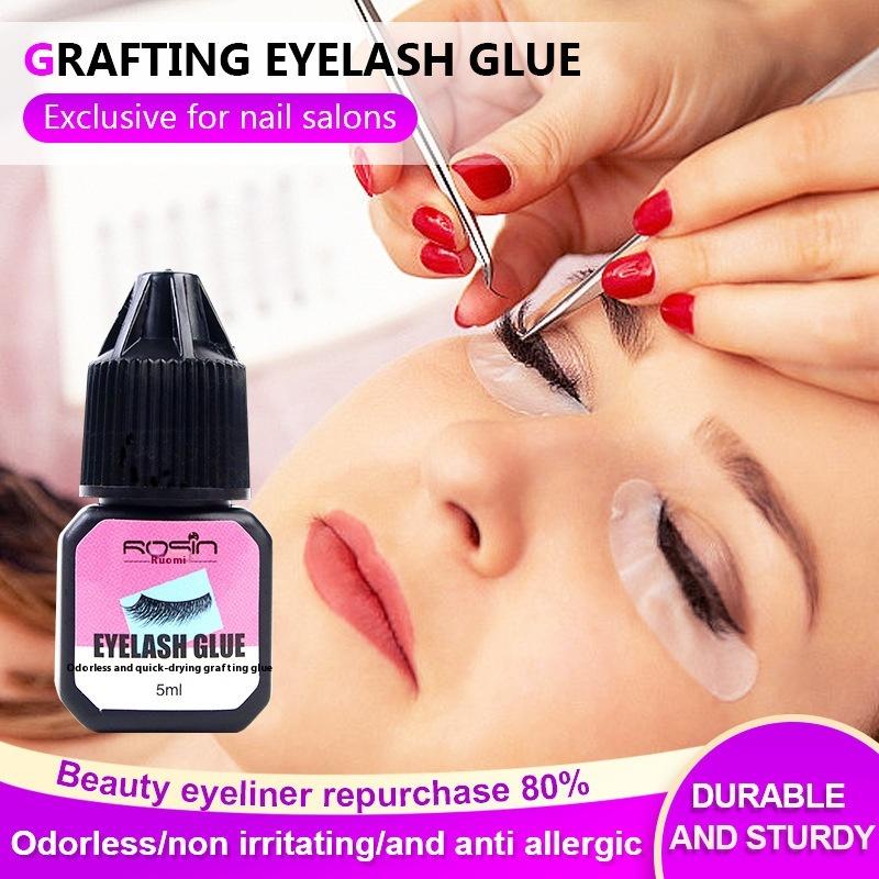 1 ks Lepidlo na řasy pro prodlužování řas Gel 1S Rychleschnoucí Silné Lepidlo na umělé řasy Dlouhotrvající