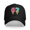 Summer Baseball Drip Ice Cream 67 Baseball Baseball Cap Kpop Rock Streetwear Design Sun Trucker Hat Men Wholesale Baseball Caps