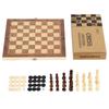 3 In 1 Chess Game Board Wooden Chess Board Sets Exquisite Chess Set Chess And Checkers Game Set Travel Chess Sets