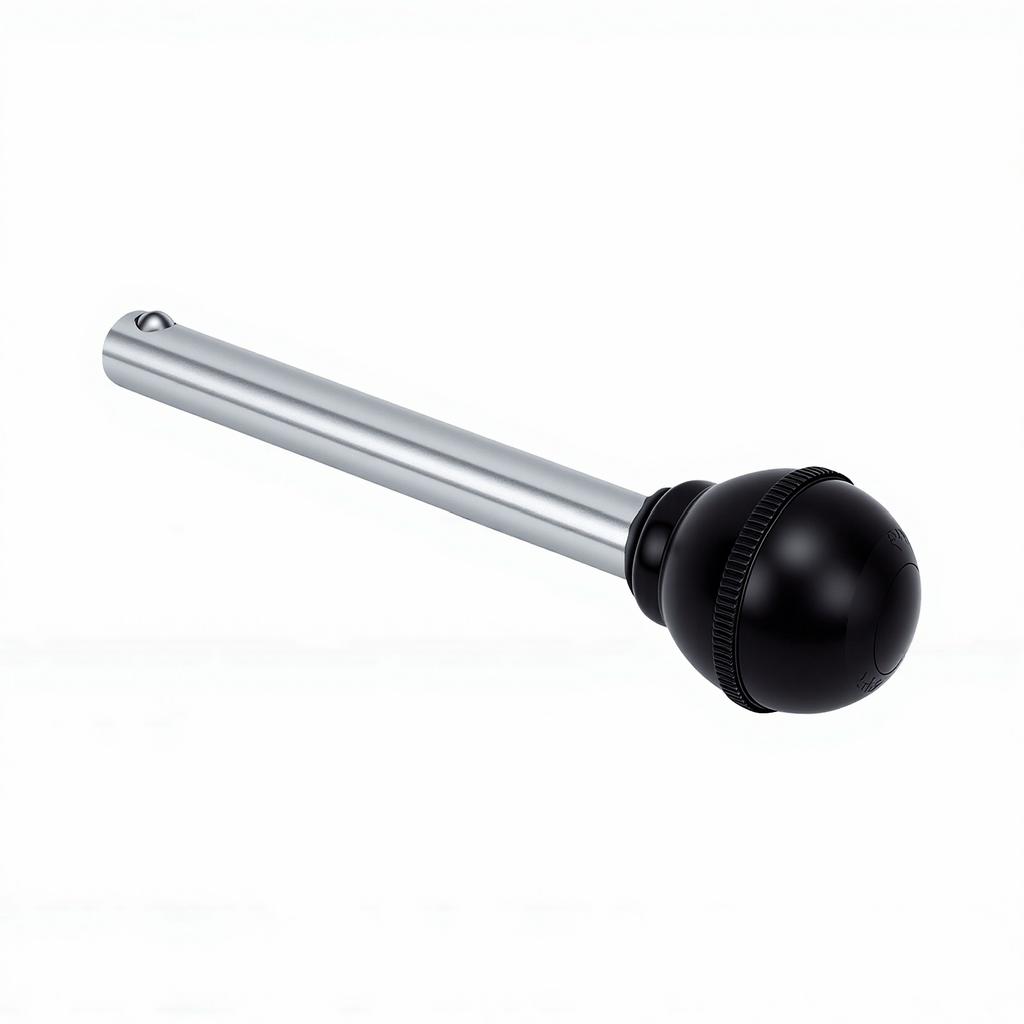 Perno per Pila Pesi Testa Sferica Robusto Bloccaggio Sicuro Perno Pesi Palestra per Macchina Pesi Domestica Commerciale 10x80mm