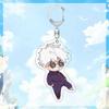 Anime Geto Suguru Ryomen Sukuna Fushiguro Toji Nanami Kento Okkotsu Yuta Inumaki Toge Acrylic Keychains Pendants Figure Toy Gift