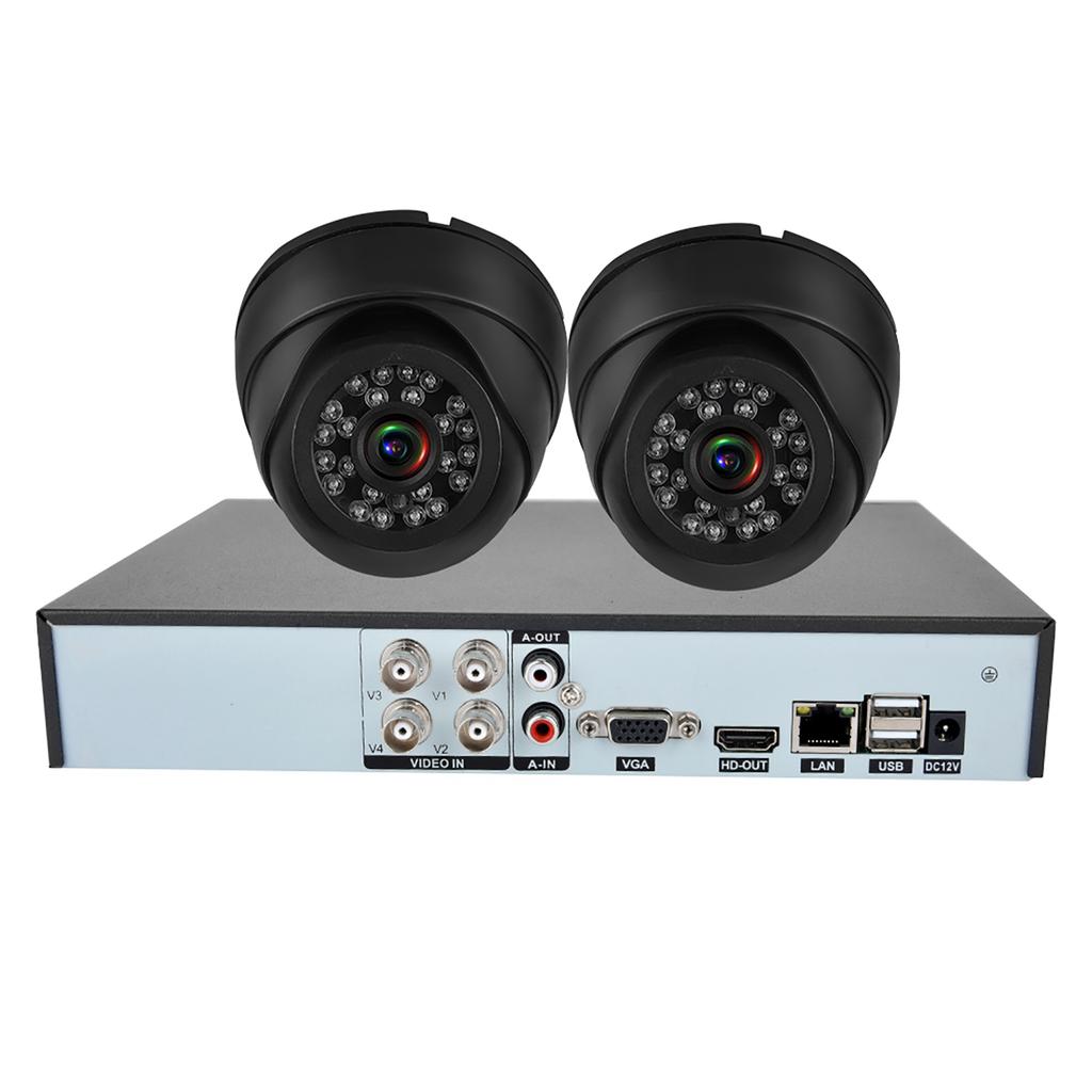 2CH ADH HD 100W 720P 5?in?1 for Security Camera System DVR Kit