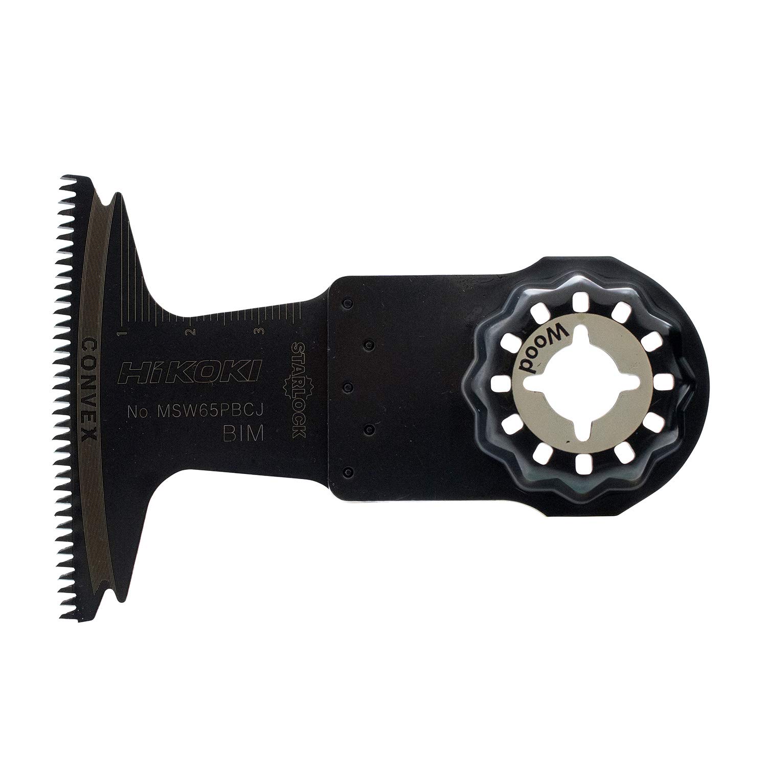 

HiKOKI STARLOCK Type Blade for MSW65PBCJ Multi-Tool (Woodworking) 0037-0788 чёрный