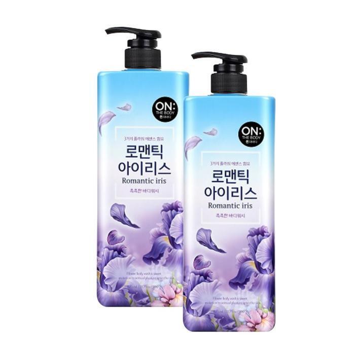 

ON THE BODY Flower Body Wash Romantic Iris Scent 900ml x 2 (15235940)