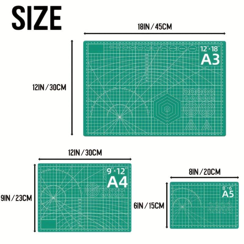 A4 A5 Double Sided Cutting Pad Sewing Scrapbook Fabric Cutting Pad Manual Pad Painting Board Manual Cutting Pad
