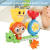Baby Bath Toys Cute Cartoon Pattern Bathroom Bathing Playing Toys for ChildrenGreen