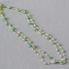 Original Design Handmade Natural Stone Double-Layer Beaded Sweater Necklace for Women
