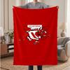 St George Illawarra Dragons Soft Warm Flannel Blankets Comfortable Blanket for Home Decoration Gifting