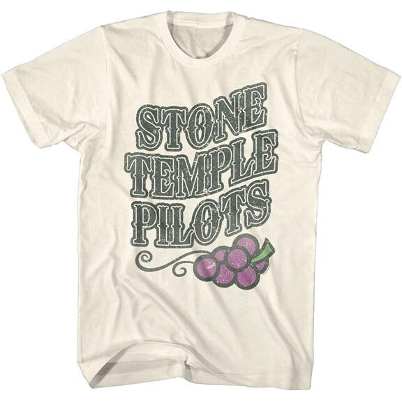 Stone Temple Pilots Vintage Style Grapes Men s T Shirt Rock Music Merch 3XL