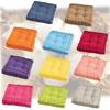Sofa Seat Nonpilling Cushion Soft Seating Washer Square Nonfading Polyester