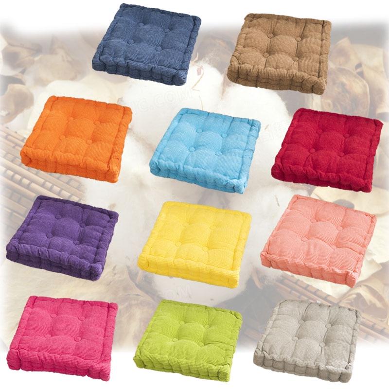 Sofa Seat Nonpilling Cushion Soft Seating Washer Square Nonfading Polyester
