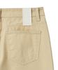 Noir For Woman Cotton Loose Flare Pants (Pale Yellow)
