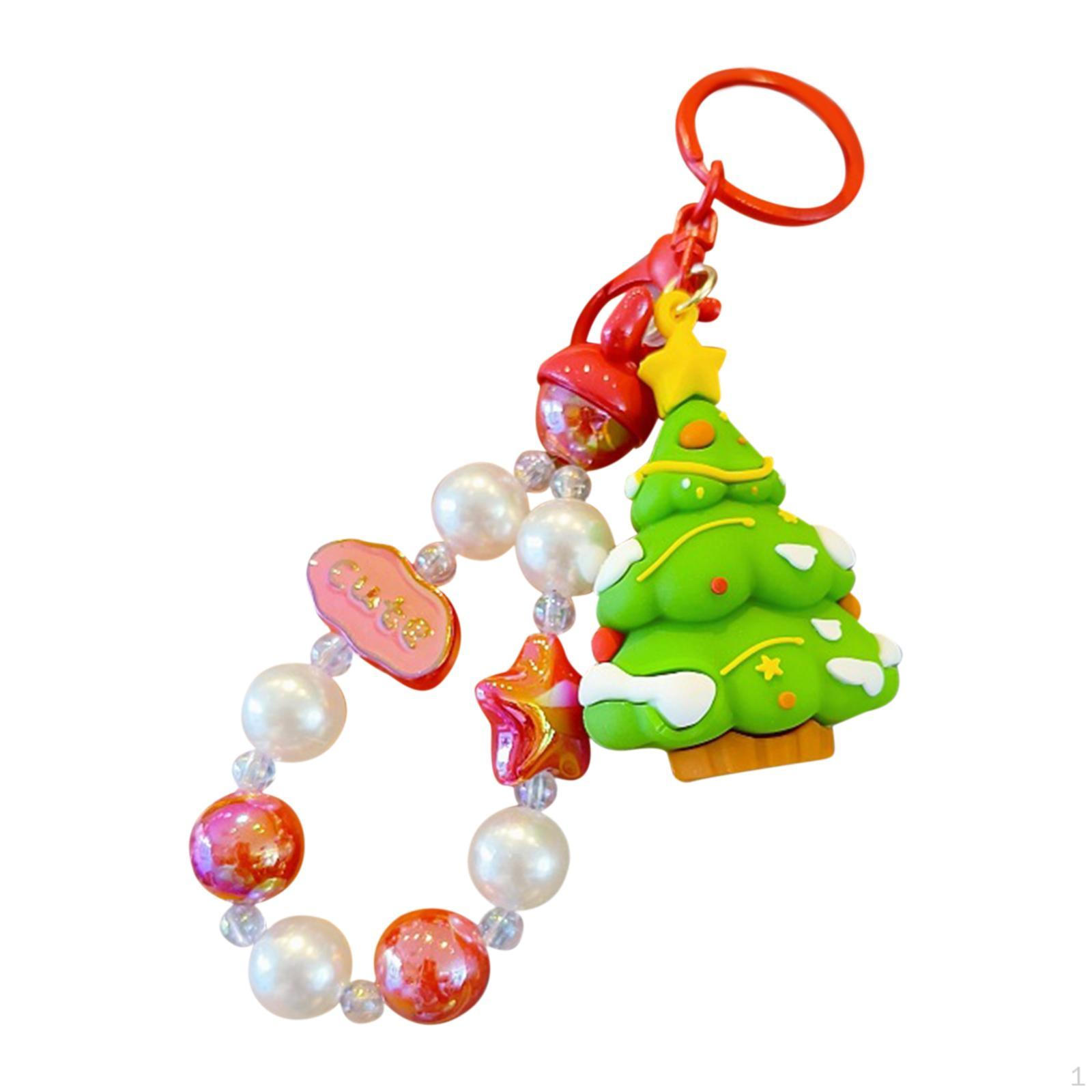 

Рождественский брелок для ключей, сумка, брелок для подарков на вечеринку, карнавальные призы для женщин и мужчин Christmas Tree