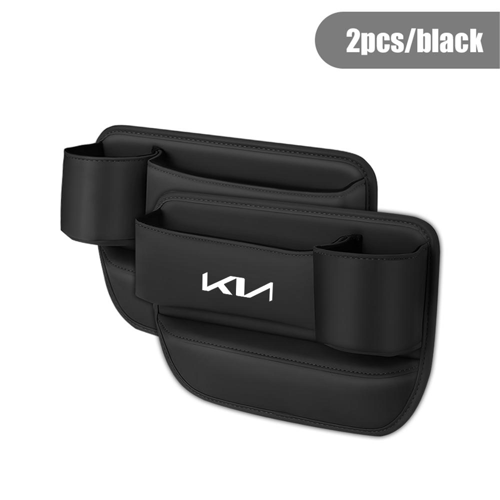 Car Seat Gap Storage Plug Strip Water Cup Storage Box For KIA KN Sportage Ceed Sorento Cerato Optima Picanto Rio Soul K5 Stonic CP6