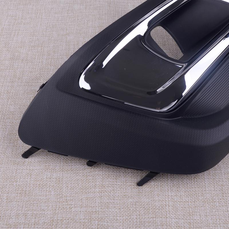 1 Pair Front Bumper Fog Lamp Covers Grills Bezels 57731AL69A 57731AL68A Fit For Subaru Legacy 2018  Black Plastic