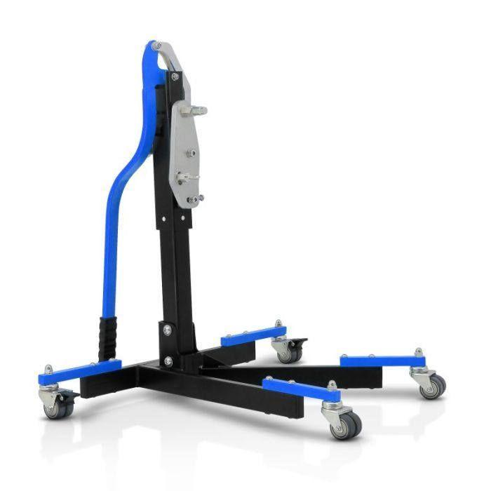 Central Motorcycle Lift - ConStands Power-Evo - Compatible BMW M 1000 XR 24-25 - Capacity 300 Kg - Color Blue
