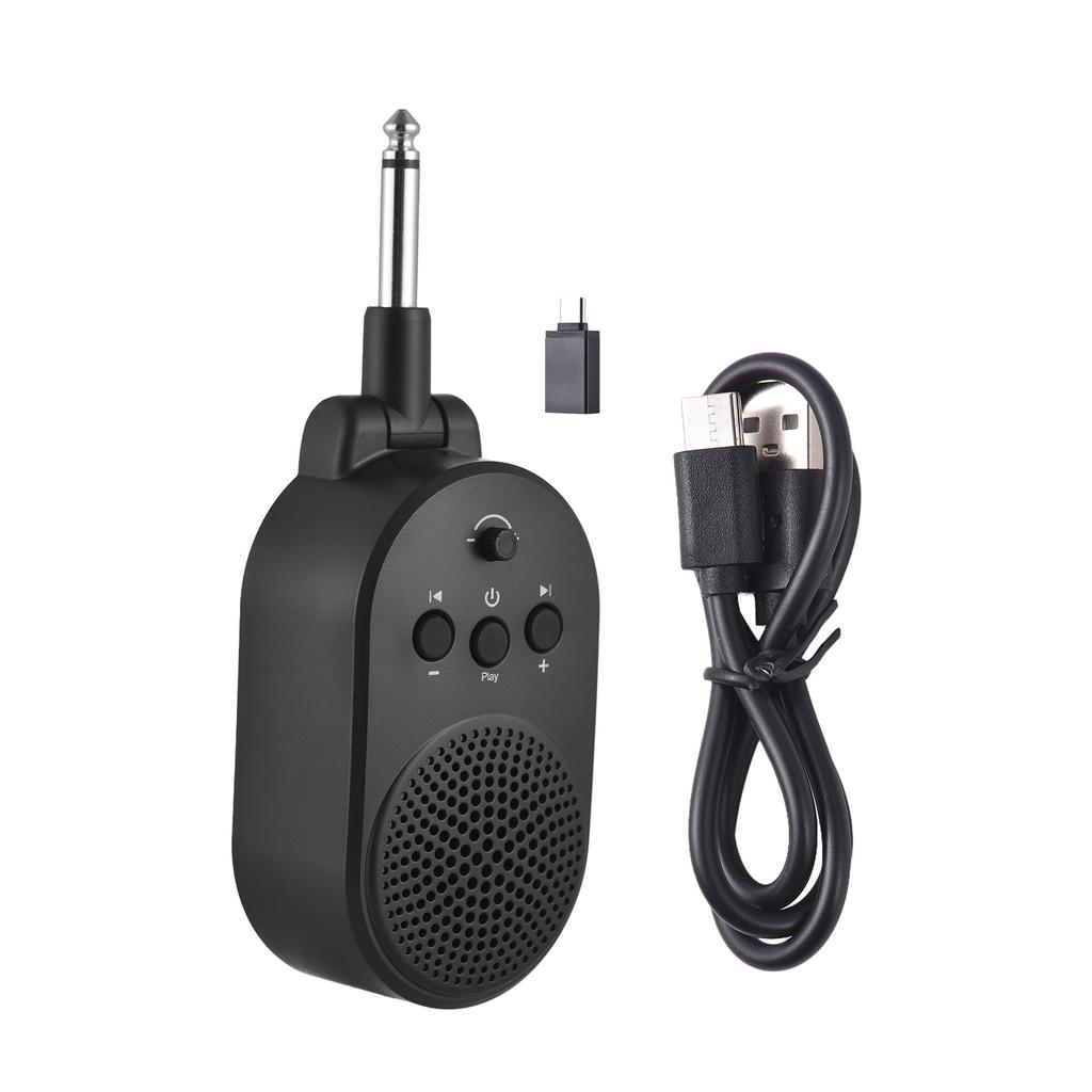 5W Guitar Amp BT Portable Plug-in Speaker for All Electric Guitars Practice Amplifier Type-C