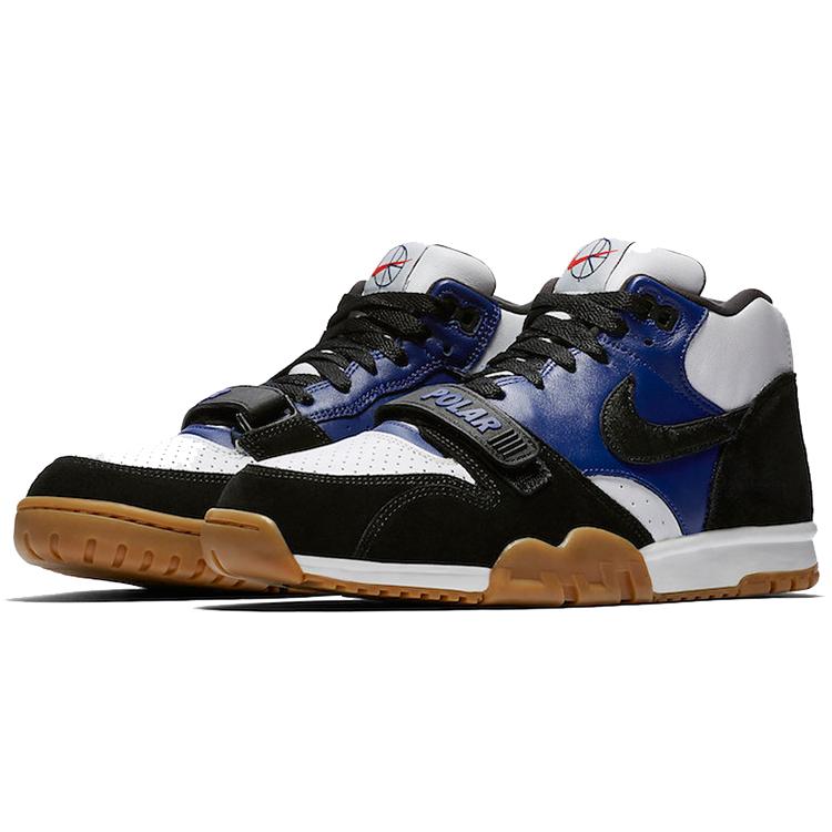 Nike Polar Skate Co X Air Trainer 1 Sb 'Black Deep Royal Blue' CI6892-001