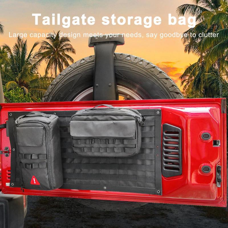 Tailgate Storage Bag Tailgate Storage Holder Storage Bag Tool Kit Car Tailgate Storage Organiser RV Tailgate Storage Bag