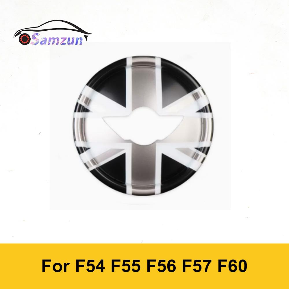For MINI Cooper F55 F56 F57 Countryman F60 F54 Car Steering Wheel Center Cover Panel Styling Sticker Car Interior Accessories