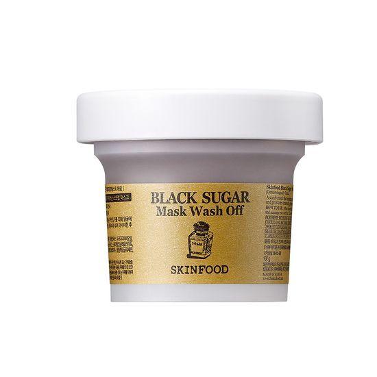 SkinFood Black Sugar Mask Wash-Off 120g Double Plan (Main Product + Main Product)