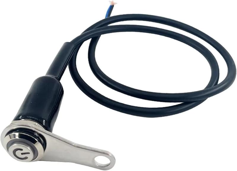 Key Cylinder Bike LED Motorcycle Switch ON + OFF Handlebar Mount Aluminum Alloy Waterproof 12V Fog Light Lamp Bike Horn Push But