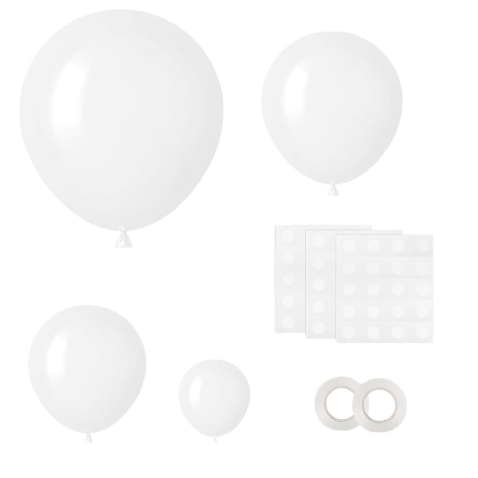 

Набор из 129 штук и арки, золотое украшение на день рождения, подходит для женщин и девушек, легкий хромированный золотой латекс, свадебный One Size белый