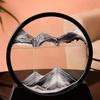 Creative Ornament Hourglass 3d Landscape Flowing Sand Painting For Birthdays Office And Desktop Decor