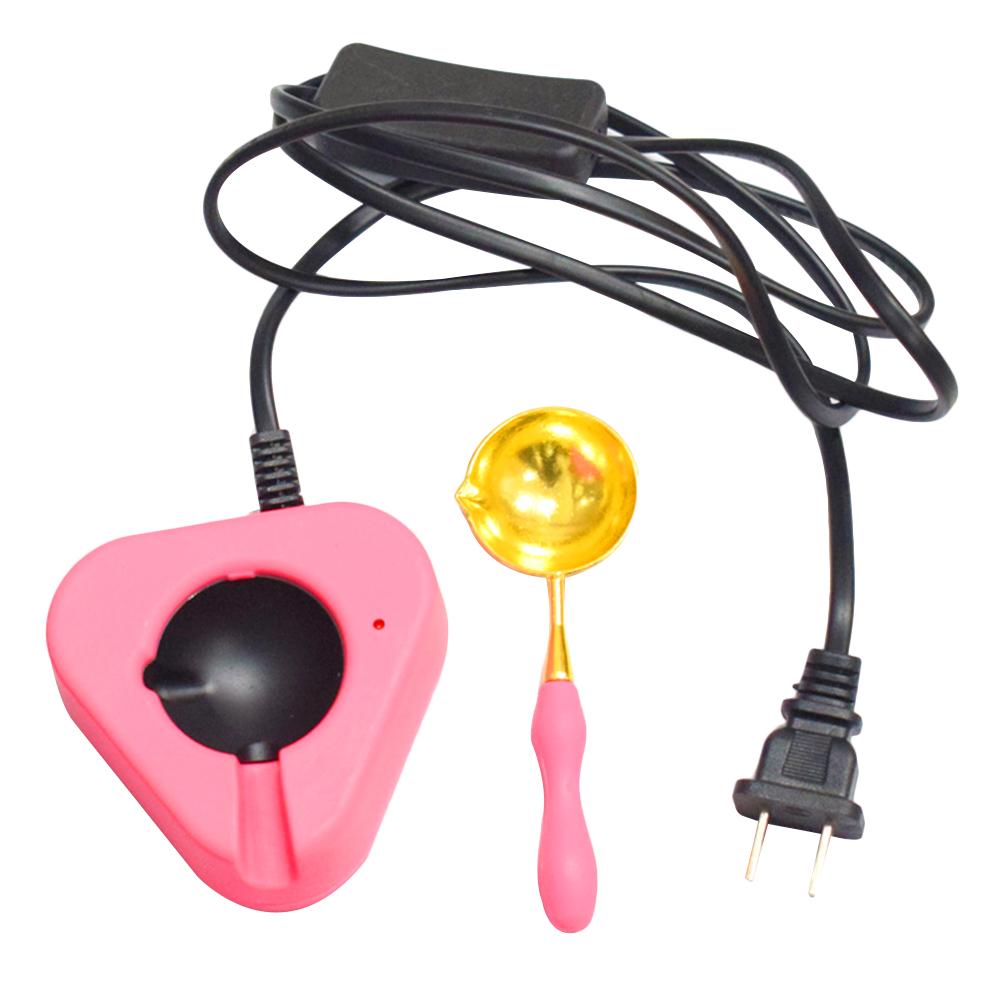 Electric Sealing Wax Furnace Handmade Supplies Heating Melting Wax Furnace Warmer Melts 2-speed Adjustable Wedding Invitations