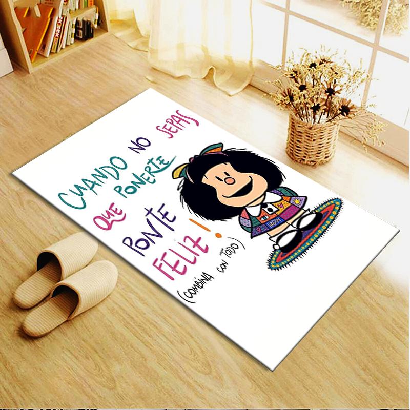 2025 Nieuw Mafalda Tapijt Vloerkleed voor Woonkamer Slaapkamer Huis Bank Decoratie, Kinderen Spelen Antislip Vloermat 79