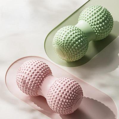 TPE Deep Tissue Massage Peanut Ball Set for Plantar Fasciitis Neck Back Muscle Pain Relief Yoga Trigger Point Therapy