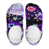 Colorful Printed EVA Garden Shoes Unisex Lightweight Breathable Slip On Clogs Beach Pool Bathroom Home Slippers Comfort Fit
