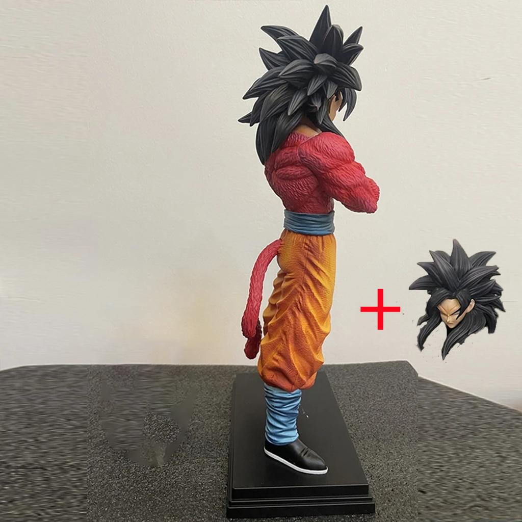 Anime Drogan Boll Ssj4 Gocool Figure Son Gocool Super Saiyan Action Figures 34cm Pvc Statue Collection Model Toys Gifts