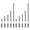 16*10*2cm D2 Steel Screwdriver Bits Strong Magnetic Screwdriver Bits Tool Storage Compatible With Handheld Screwdrivers