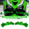 For ZX-6R ZX6R Zx-6r 2024 2025 ZX636R Motorcycle Winglet Aerodynamic Wing Kit Side Wind Spoiler Lower Shroud Front Wing