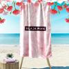 Blackpink Heartbeat Glow Beach Towel Beach Towel for Vacation Photos Portable for Travel Outdoor Pool Towel Absorbent Bath Towel Swim