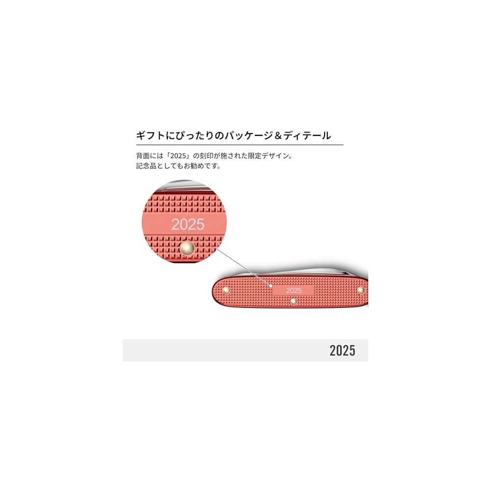 Victorinox Pioneer X Alox Limited Edition 2025 Stone Red Multi-Tool Swiss Army Knife with Scissors and Screwdriver 9 Functions