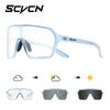SCVCN Cycling Glasses Fashion Sunglasses for Men Photochromic Women Bike Mountain Road Bicycle Eyewear Cycle Goggles UV400 MTB