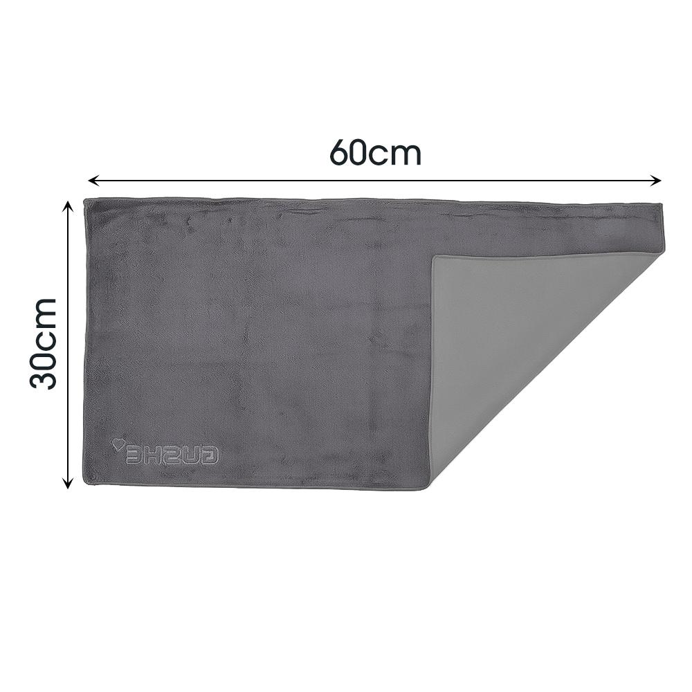 Prosop de spălat auto pe două fețe, reutilizabil, moale și spălat pentru curățarea sticlei pentru oglinzile auto și ferestrele interioare