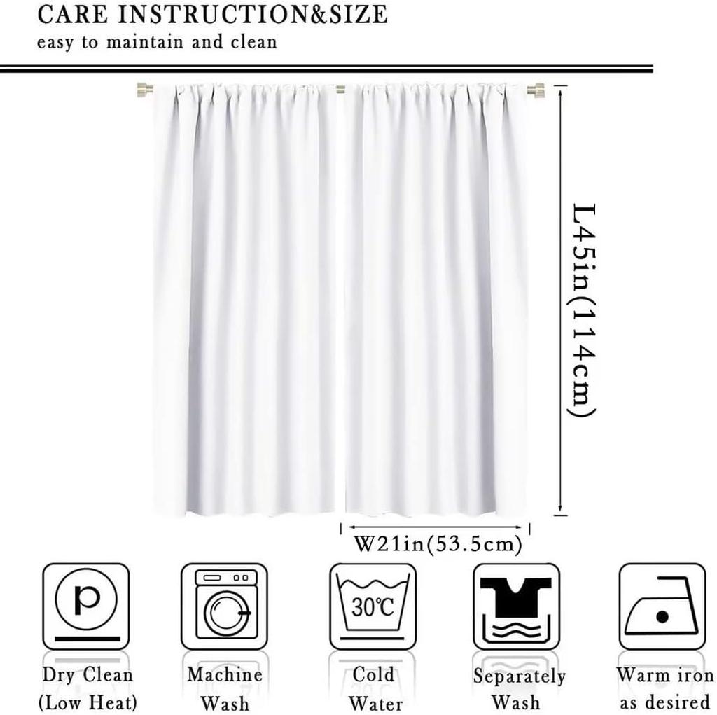 Boho Strawberries Curtains Cute Pink Bohemia Fruit Rod Pocket Blackout Window Treatment for Kitchen Living Room Girls Woman Room