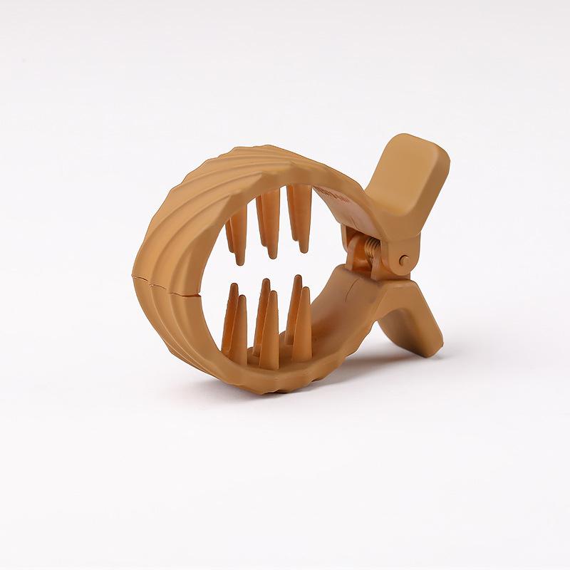 

1 шт. Зажим для высокого хвоста, фиксированная высококачественная пряжка для хвоста, заколка для волос, женская заколка-акула для затылка, заколка для волос, ободок