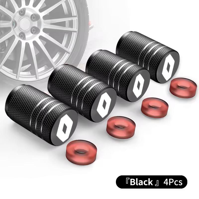 2026 Horké Pro Renault Krytky nábojů Kolieska auta Ventilky pneumatik Krytky stonků pneumatik Vzduch Prach Vodotěsné Pro Renault Megane 2 3 4 Twingo Clio