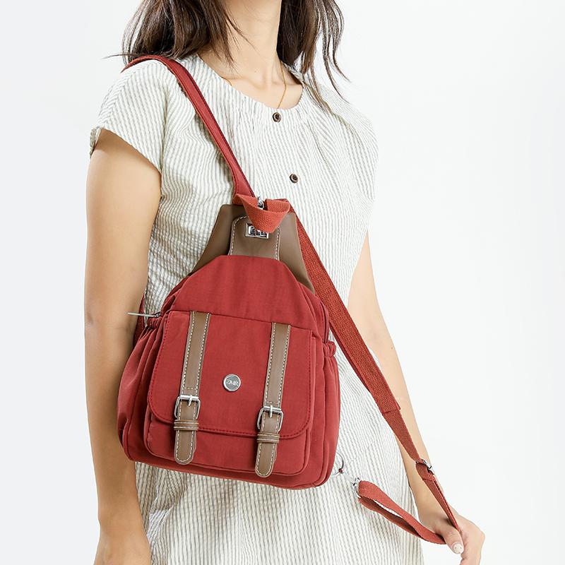 Dwufunkcyjna Torba na Klatkę Piersiową Wielofunkcyjny Plecak z Kontrastowymi Kolorami Damska Torba Podróżna na Ramię Crossbody