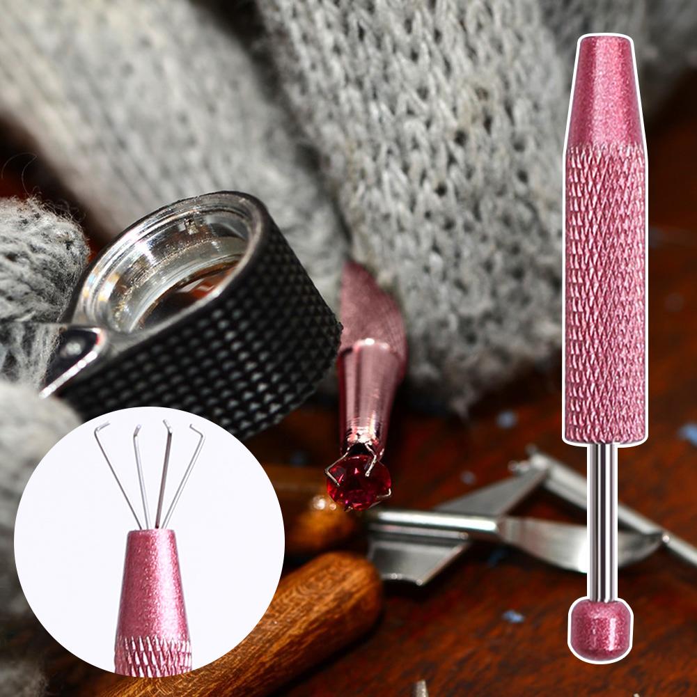 Multifunctional Jewelry Ball Grabbers Mini 4 Prong Portable Non Slip Handle Small Large Balls Jewelry Pickup Tool For Home Use