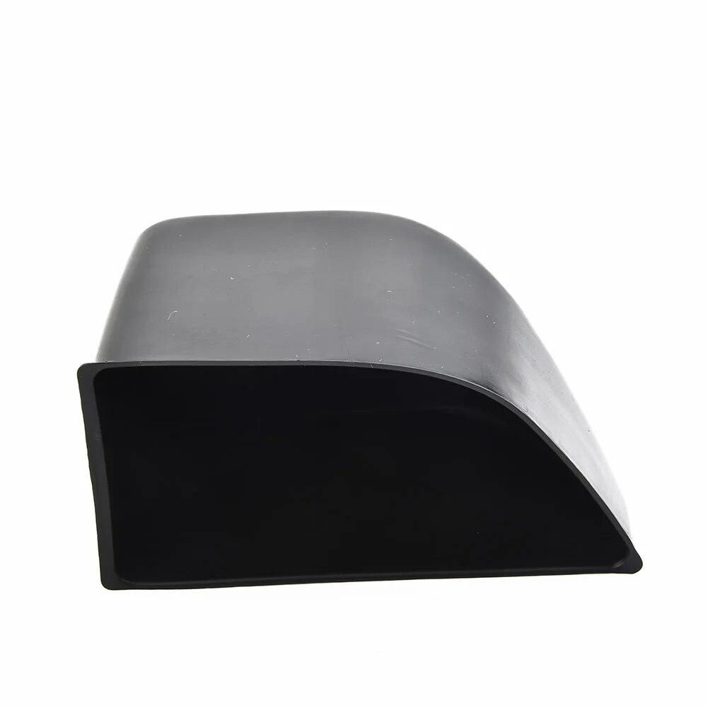 2pcs Door Storage Box Car Front Door Storage Box Cover Trim For Honda 8th -Accord 2008-2013 ABS Black Durable Car Organizer