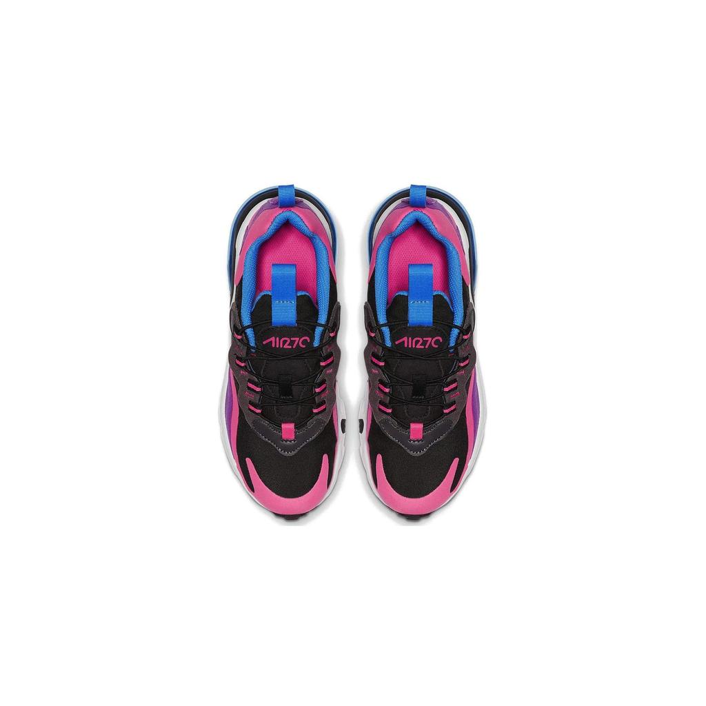 Nike Air Max 270 React Black Hyper Pink Vivid Purple PS BQ0100-001