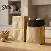 Breathable Produce Storage Reusable Self Sealing Potato Onion Bags Light Blocking Bag with Side Eco Friendly Food Zipper Non-woven Fabric