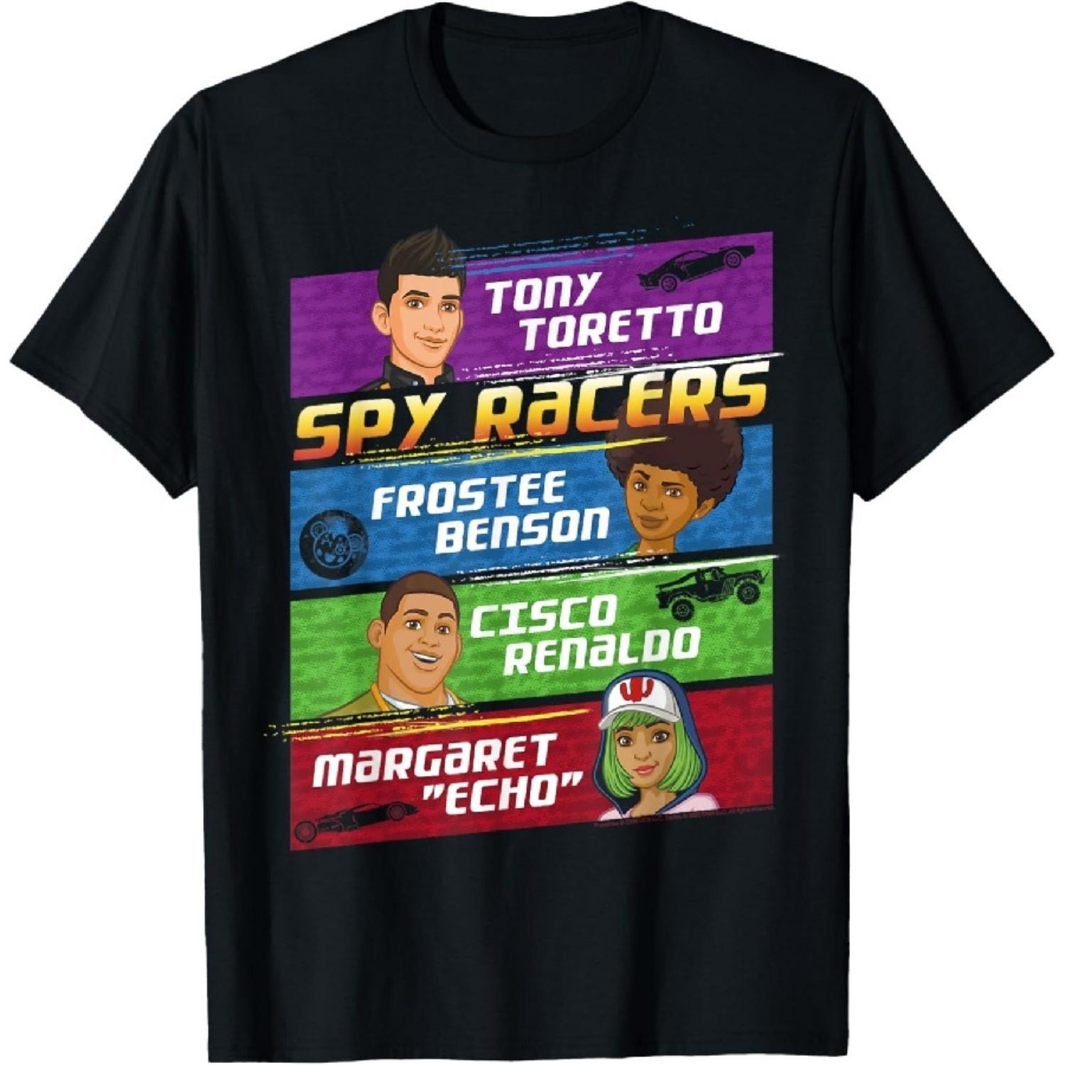 Футболка с панелями персонажей «Форсаж: Шпионы-гонщики» S