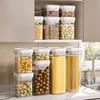 Food Storage Box Plastic Sealed Fresh-Keeping Box Grains Coffee Beans Transparent Storage Container Kitchen Storage Jars