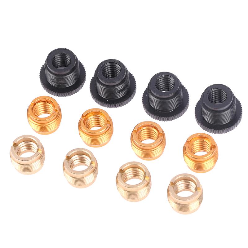 4 Stück Mikrofonklemmen Schrauben Gewindeadapter Konverter Umwandlungsmutter Adapter